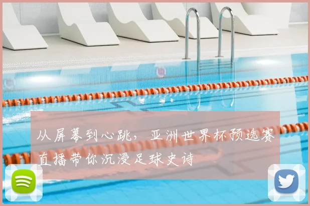 从屏幕到心跳,亚洲世界杯预选赛直播带你沉浸足球史诗